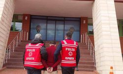 14 yıl 9 ay hapis cezasıyla aranan şahıs Isparta'da yakalandı