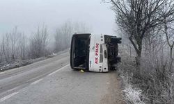 İşçi servisi 1 işçiye mezar oldu 1 ölü 8 yaralı