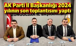 AK Parti İl Başkanlığının toplantısı yapıldı