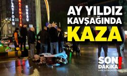 Ay Yıldız kavşağında kaza!