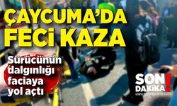 Zonguldak Havalimanı kavşağında kaza