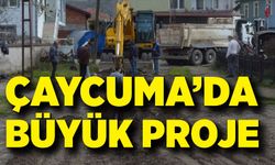 Çaycuma’da büyük proje başladı