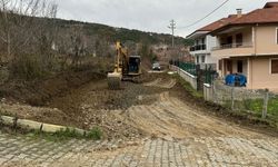 Devrek Fen İşleri Müdürlüğü çalışıyor