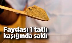 Faydası 1 tatlı kaşığında saklı