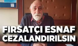 Ali Topaloğlu'ndan fırsatçılara tepki