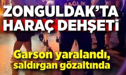 Zonguldak’ta salonda haraç dehşeti: Garson yaralı, saldırgan gözaltında