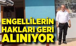 Hüseyin Şirin; Engellilerin hakları geri alınıyor