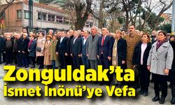 Zonguldak’ta İsmet İnönü’ye Vefa: CHP’den Anma Töreni