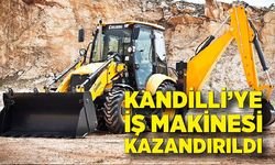 Kandilli’ye iş makinesi kazandırıldı