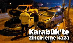 Karabük'te zincirleme kaza: 5 yaralı