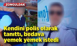 Şenol Cin; Kendini polis olarak tanıttı, bedava yemek yemek istedi