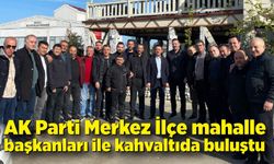 AK Parti Merkez İlçe mahalle başkanları ile kahvaltıda bir araya geldi