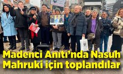 Madenci Anıtı’nda Nasuh Mahruki için toplandılar: Hukuk depremi yaşanıyor!
