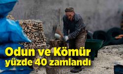 Odun ve Kömür yüzde 40 zamlandı