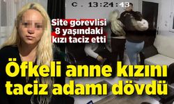 Öfkeli anne, kızına cinsel tacizde bulunan şüpheliyi arkadaşıyla birlikte tekme tokat dövdü