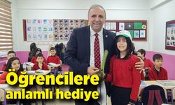 Orman Bölge Müdürlüğü öğrencilere fidan hediye etti