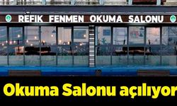 Refik Fenmen Okuma Salonu açılıyor