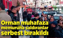 Orman muhafaza memuruna saldıranlar serbest bırakıldı