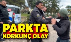 Parkta arkadaşını bıçakla ağır yaraladı, polise direndi