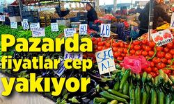 Pazarda fiyatlar cep yakıyor: Mandalina 50, Biber 100 Lira!