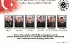 Helikopter kazası şehitleri törenle memleketlerine uğurlanacak