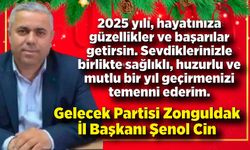 Şenol Cin 2025 yılı nedeniyle bir mesaj yayınladı