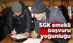 SGK'da emekli başvuru yoğunluğu