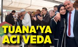 Tuana'ya acı veda: Gözyaşları sel oldu