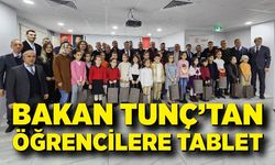 Adalet Bakanı Yılmaz Tunç’un hediyeleri öğrencilere ulaştırıldı