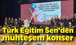 Türk Eğitim Sen üyelerinin oluşturduğu korodan muhteşem konser