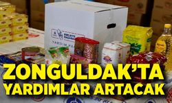 Zonguldak’ta yardımlar artacak