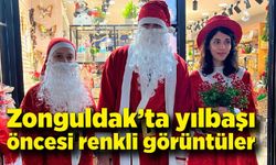 Noel Baba ve Noel Anne Zonguldak’ta Yılbaşı Coşkusu Yaşatıyor