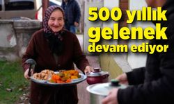 Bu gelenek 500 yılı aşkın süredir devam ediyor: "Bir bayram havası oluşuyor"