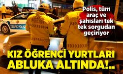 Kız öğrenci yurtları abluka altında