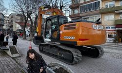 Türkiye Belediyeler Birliği'nden Amasra'ya iş makinesi desteği