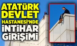 Atatürk Devlet Hastanesi'nde intihar girişimi