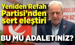 “Bu mu adalet?” Yeniden Refah Partisi’nden ekonomik politikalara sert eleştiri