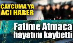 Çaycuma'ya acı haber: Fatime Atmaca, hayatını kaybetti