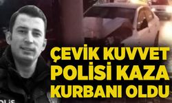 Çevik kuvvet polisi kaza kurbanı oldu