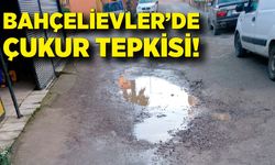 Bahçelievler’de çukur tepkisi