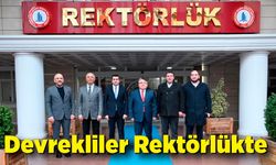 Devrekliler rektörlükte