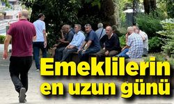 Emeklilerin en uzun günü