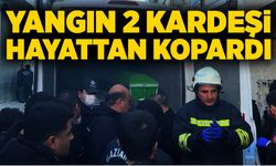 Evde çıkan yangın 2 kardeşi hayattan kopardı