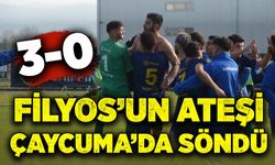 Filyos’un ateşi Çaycuma’da söndü: 3-0