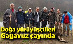 Doğa yürüyüşçüleri Gagavuz çayında