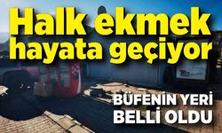 Halk ekmek hayata geçiyor; Büfenin yeri belli oldu