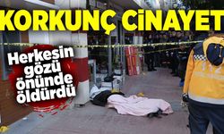 Korkunç cinayet: Herkesin gözü önünde öldürdü