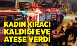 Evini ateşe verip komşularından yardım istedi