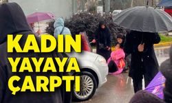 Zonguldak'ta kadın yayaya otomobil çarptı