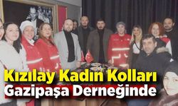 Kızılay Kadın Kolları Gazipaşa Derneğinde